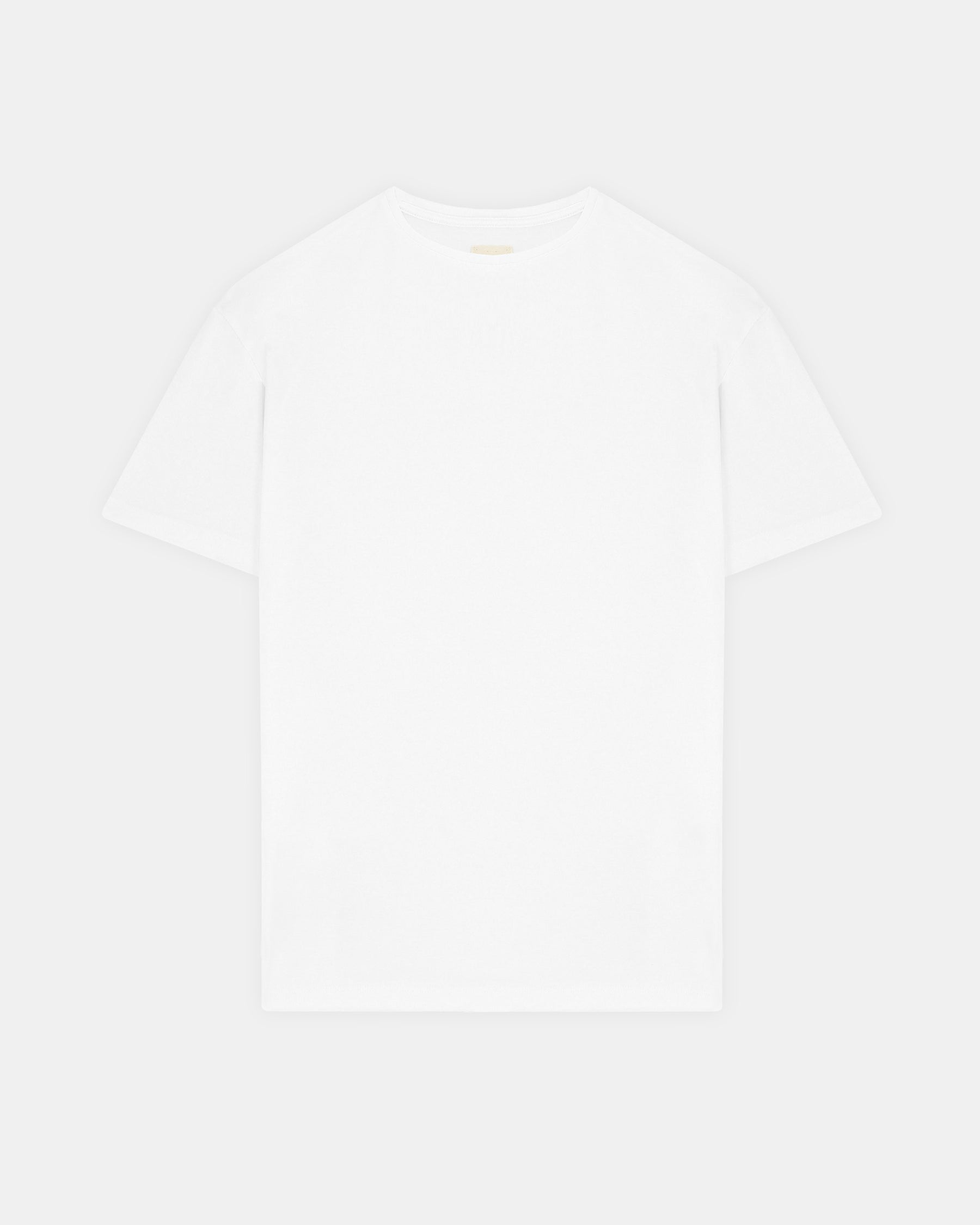 Faro White, t-shirt en lyocell et coton biologique NOYOCO, packshot aw24