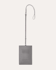 Porte passeport Gris