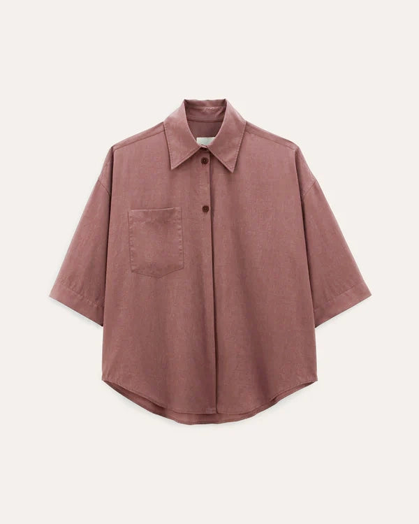 Ameer Brown shirt, SS26 studio product image