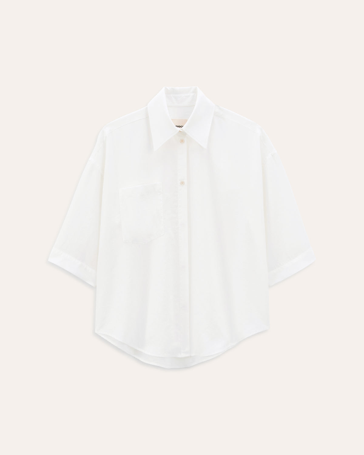 Ameer White shirt, SS26 studio product image