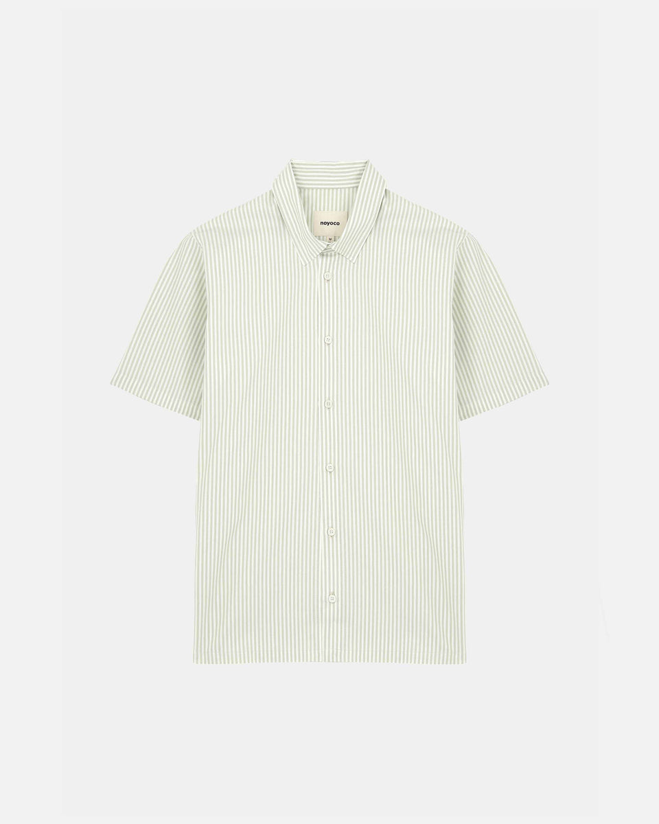 Rio natural light kakhi shirt in upcycled cotton