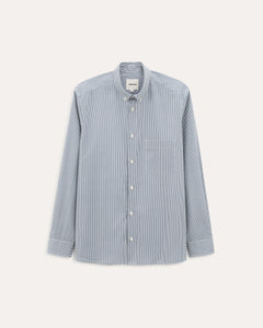 Curtis Blue Lake Stripes