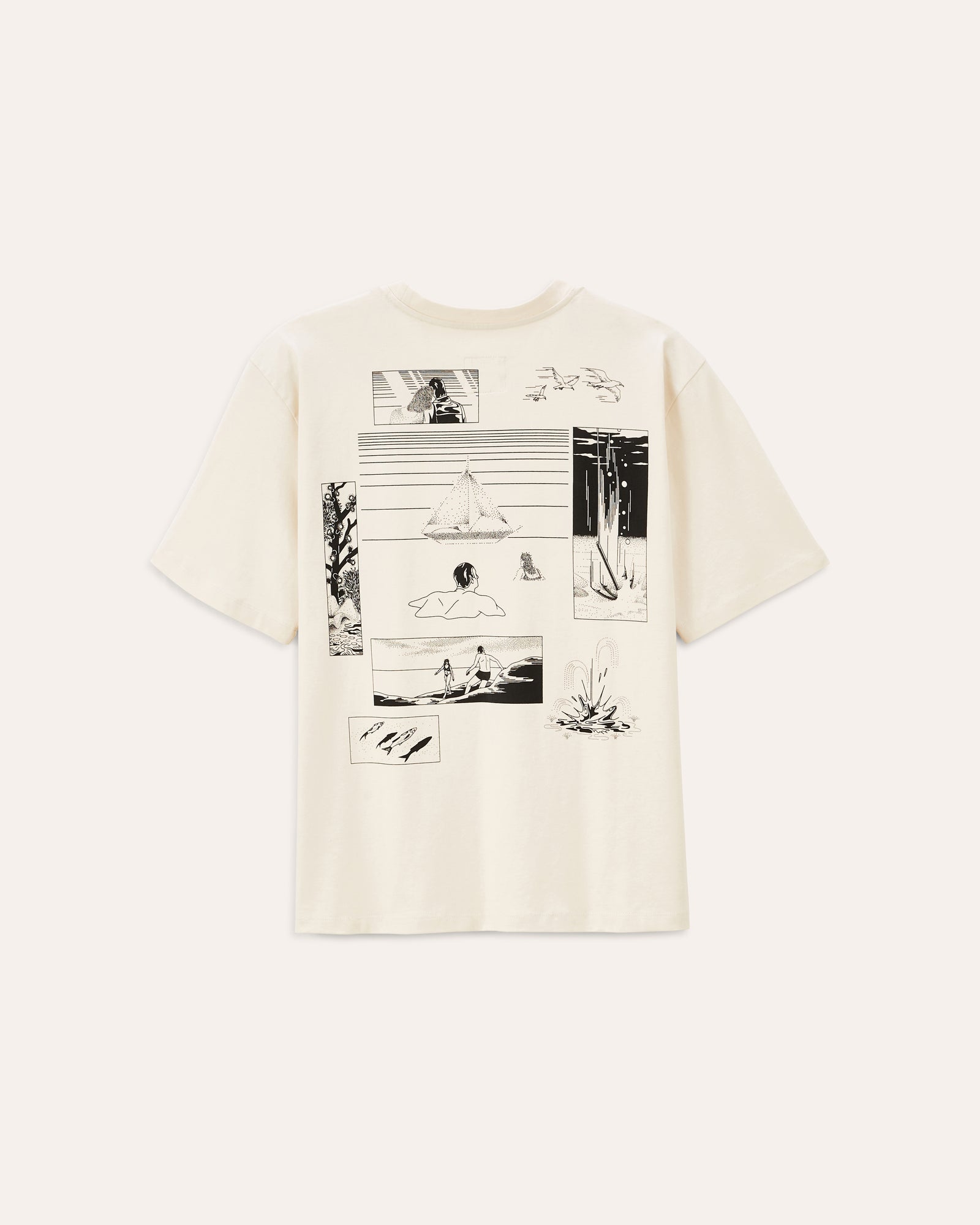 York Merceron t-shirt, AW25 studio product image
