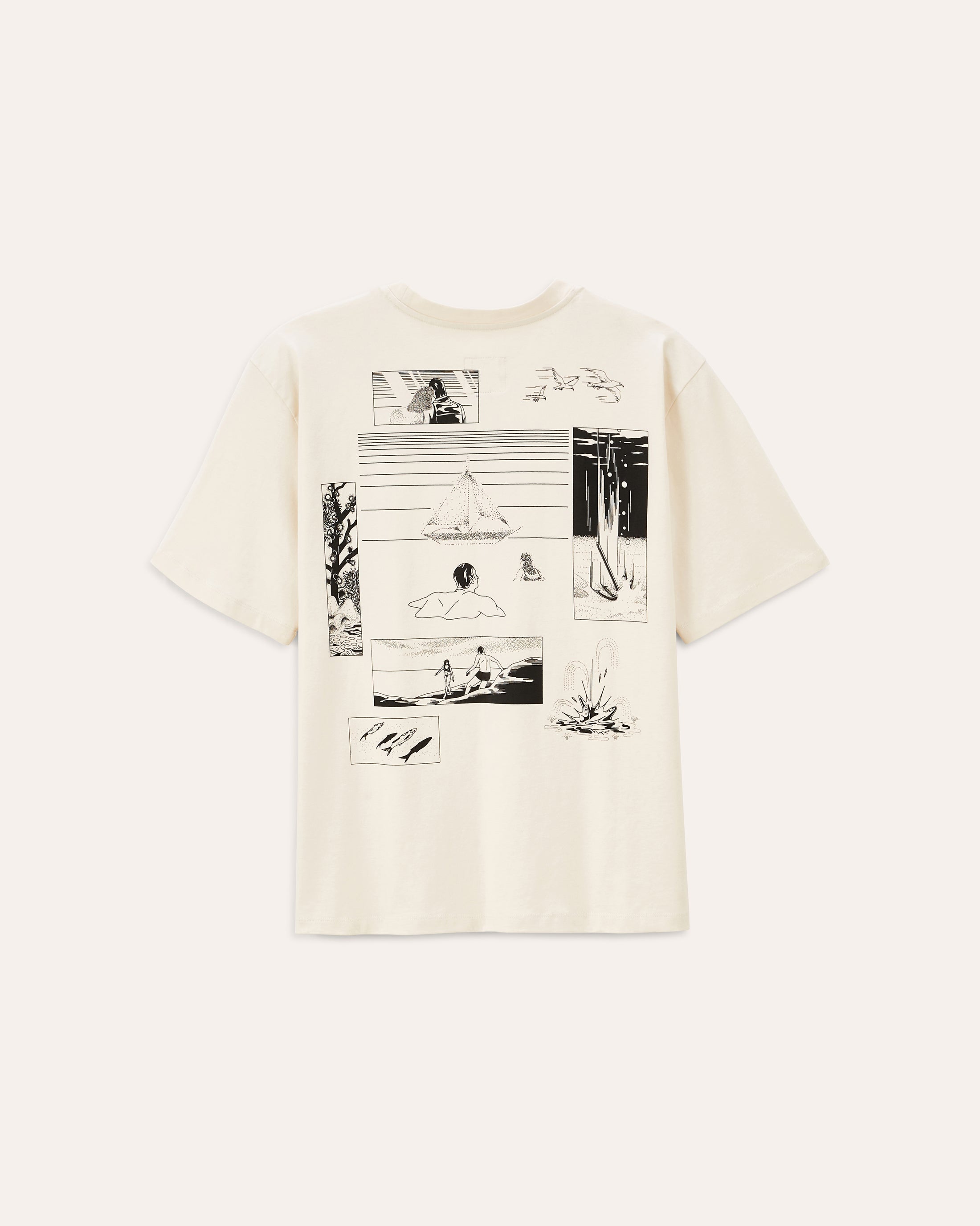 York Merceron t-shirt, AW25 studio product image