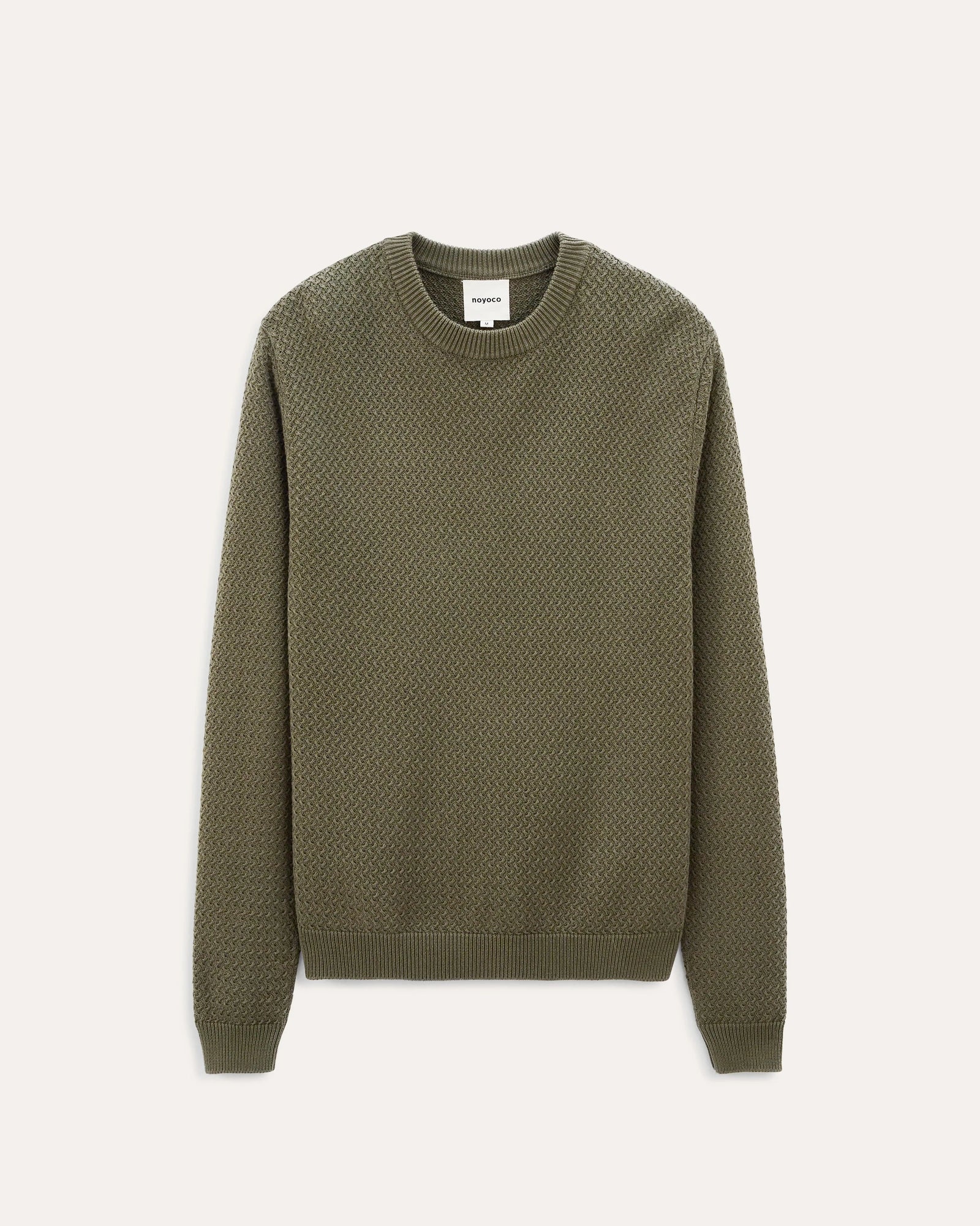Roma Khaki sweater, SS26 studio product image