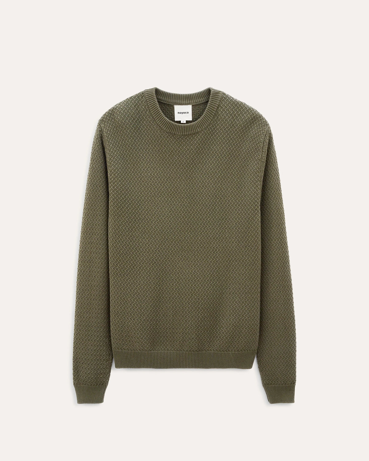 Roma Khaki sweater, SS26 studio product image