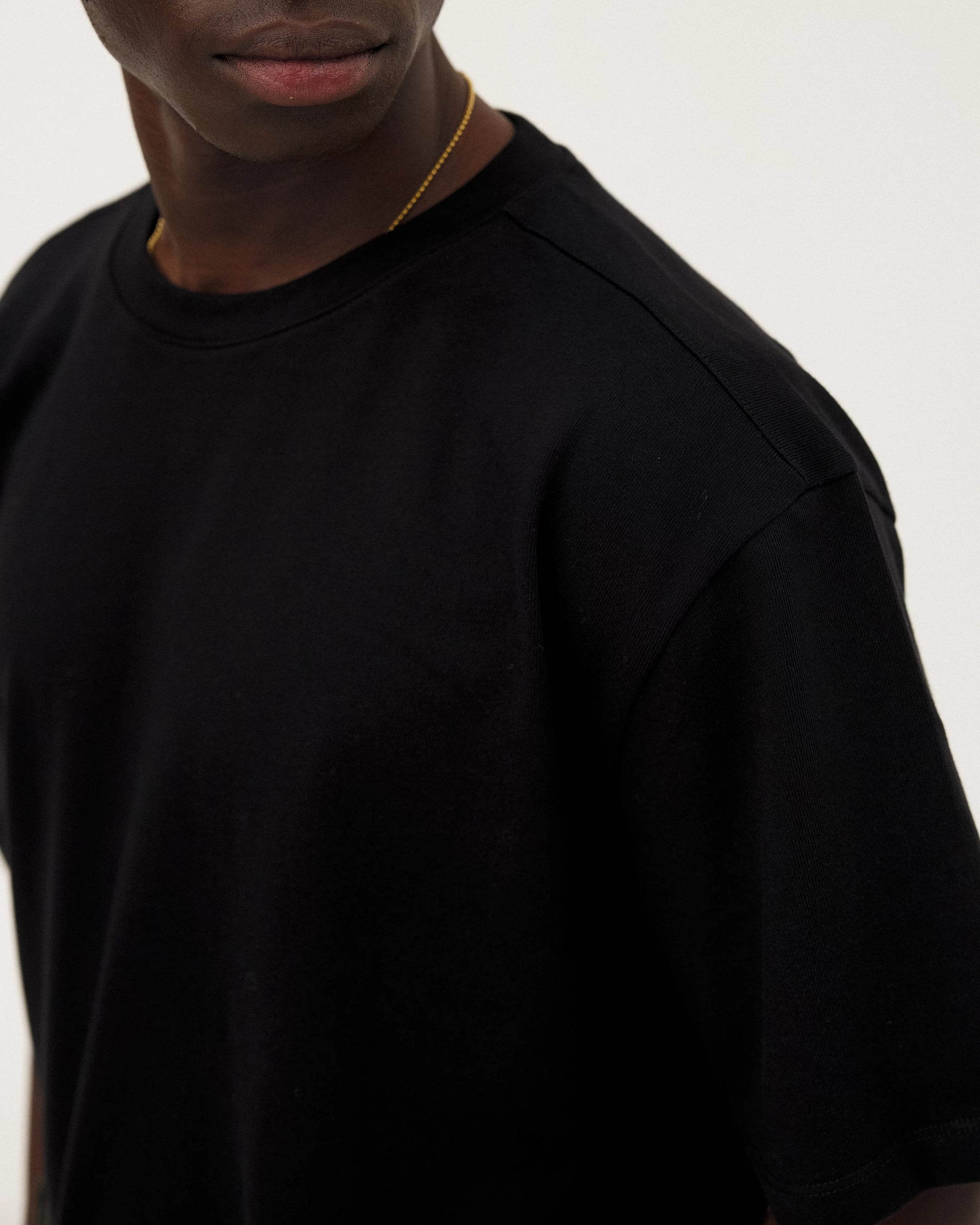 Gumi Black t-shirt, SS25 studio detail view