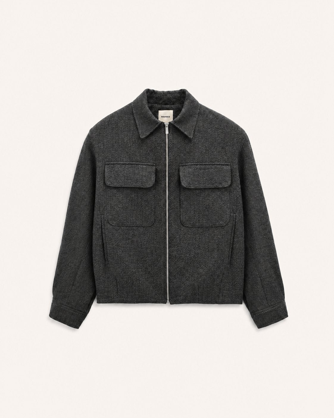 Kinsale Anthracite à chevrons NOYOCO, packshot face