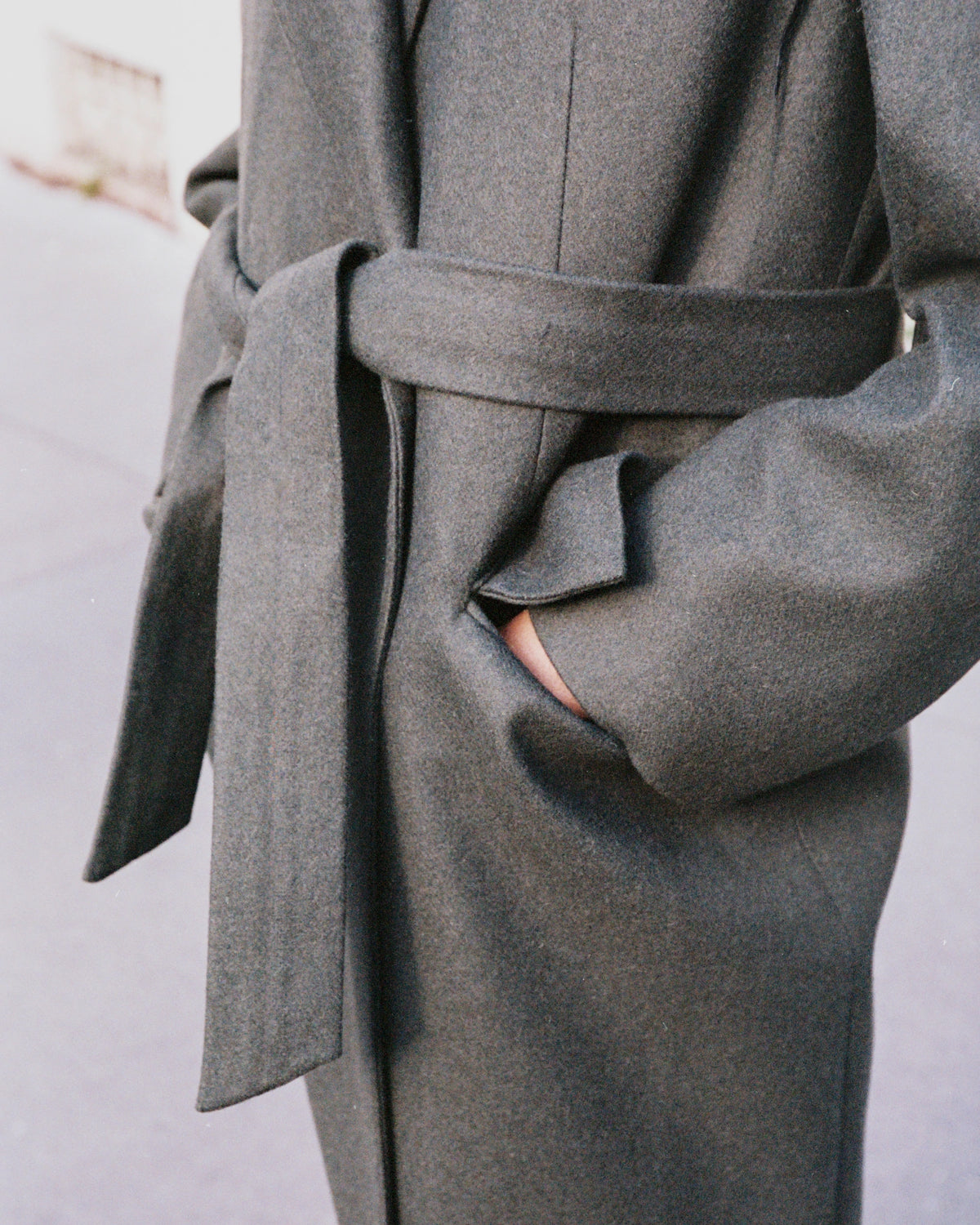 Kuno Khaki - fabric detail