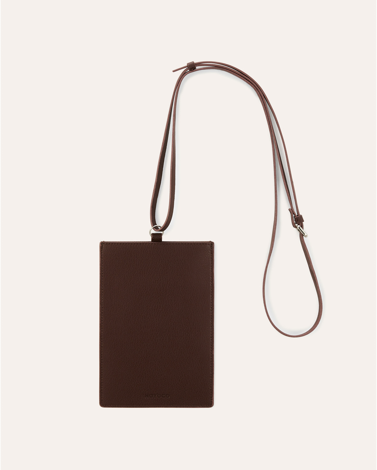 Porte passeport Marron
