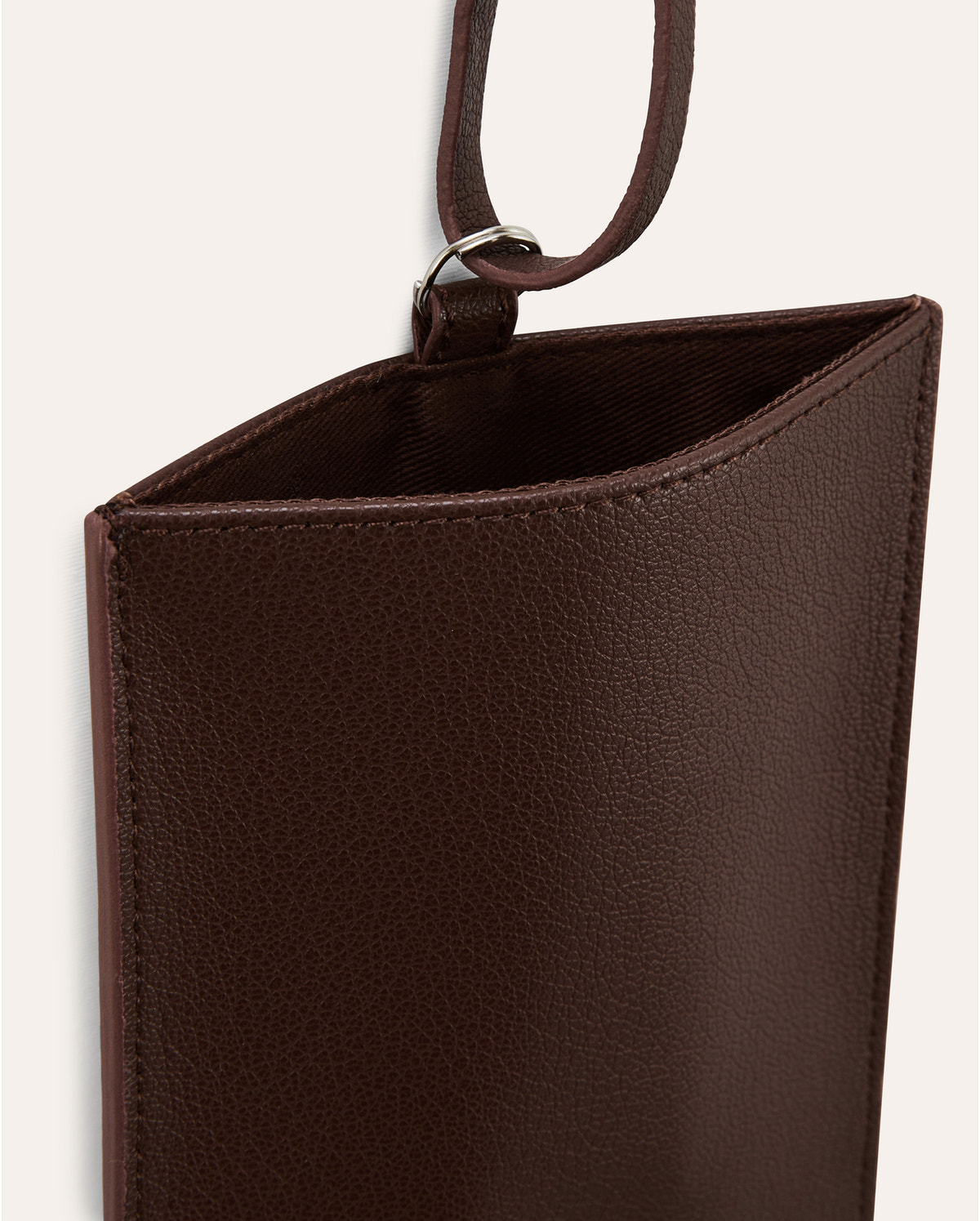 Porte passeport Marron