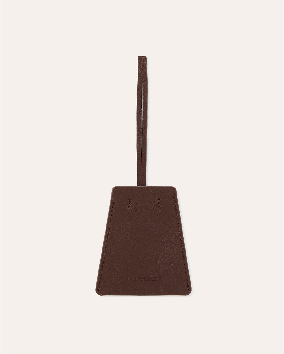 Porte-clefs Marron, porte-clefs en Recycleather NOYOCO, packshot