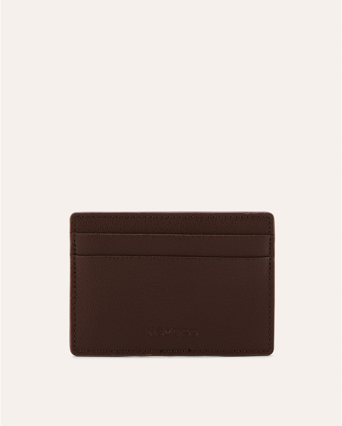 Porte-cartes Marron
