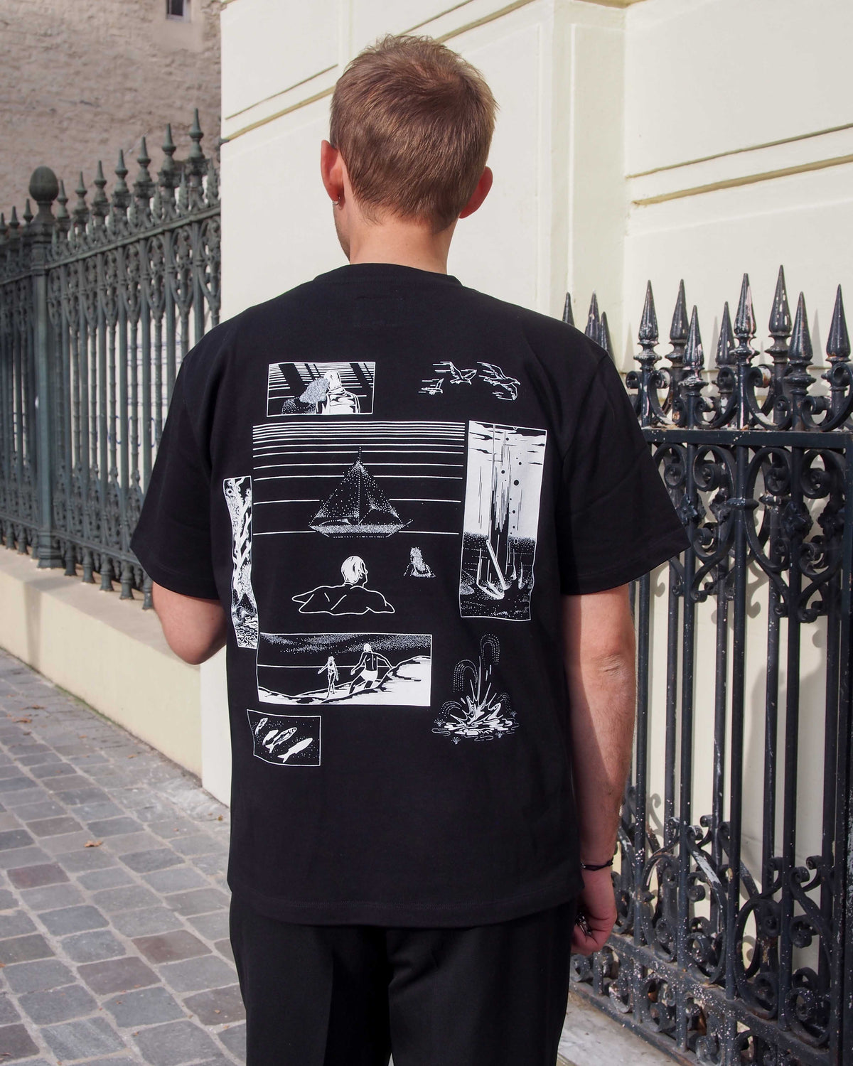 Gumi Merceron, t-shirt en coton biologique NOYOCO, AW25 homme