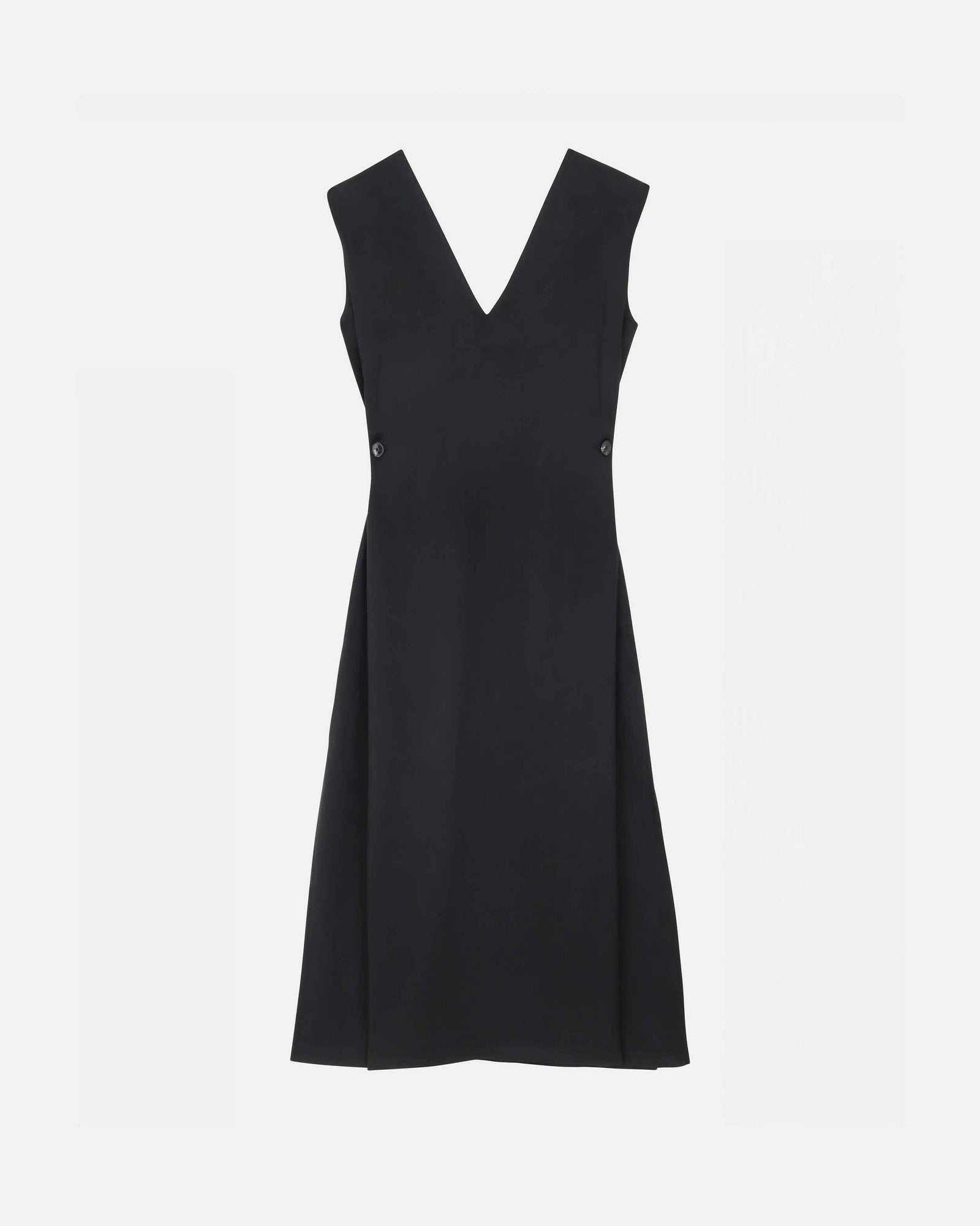 Nusa black dress, studio product image