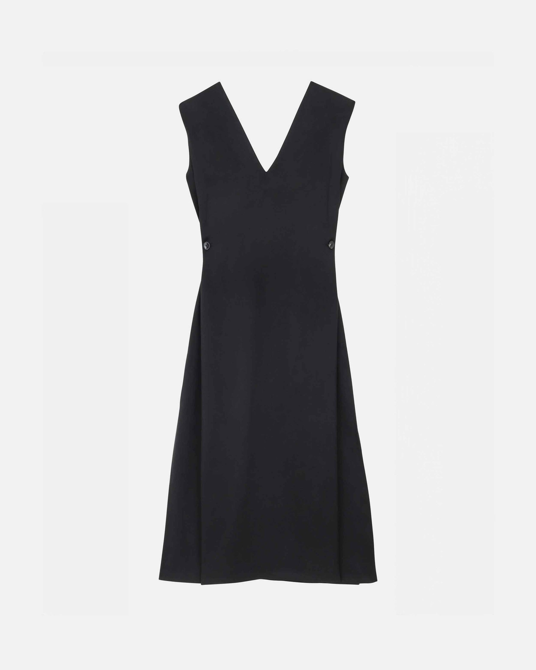 Nusa black dress, studio product image