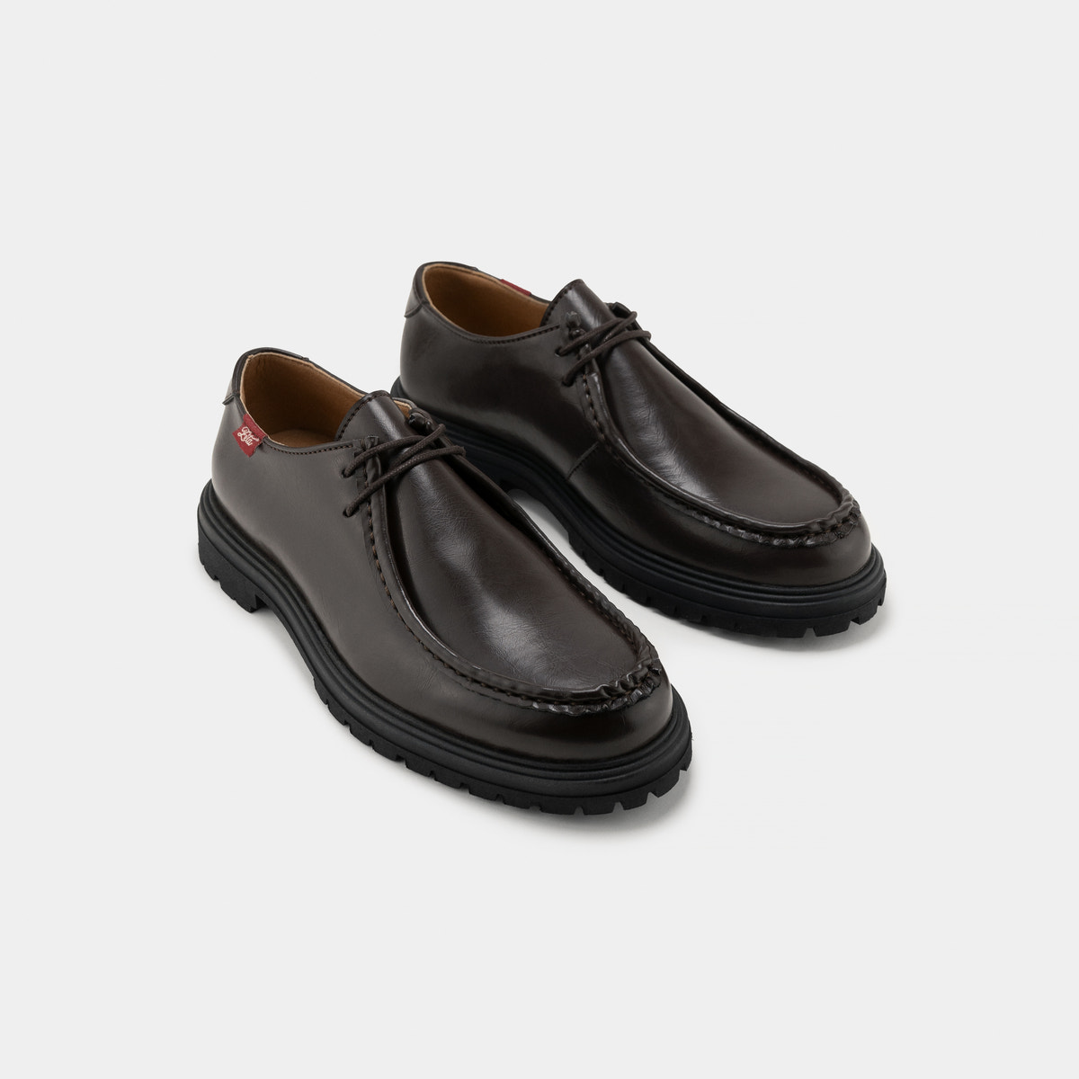 Soajo Brown derby shoes — Zèta - product view