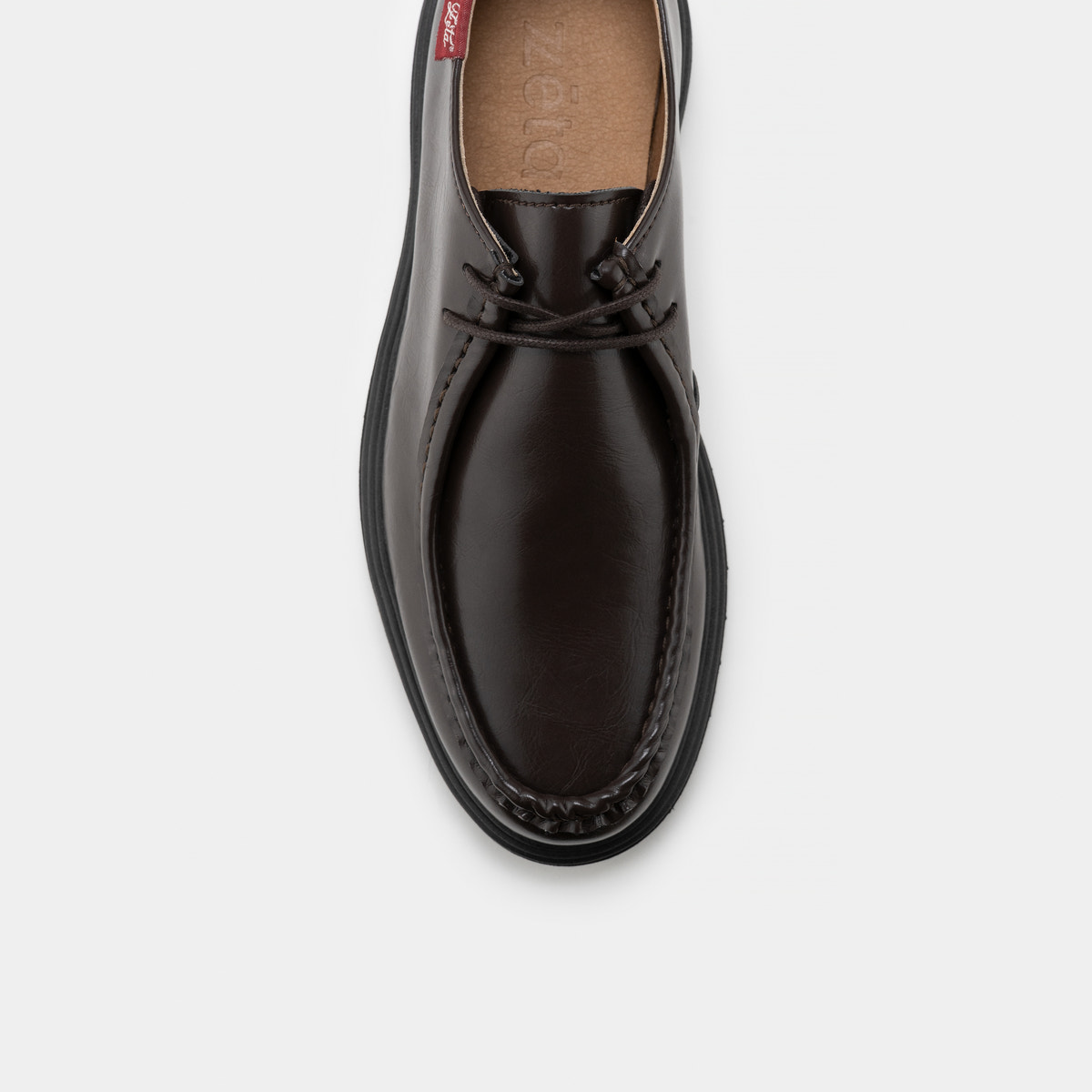 Soajo Brown derby shoes — Zèta - product view