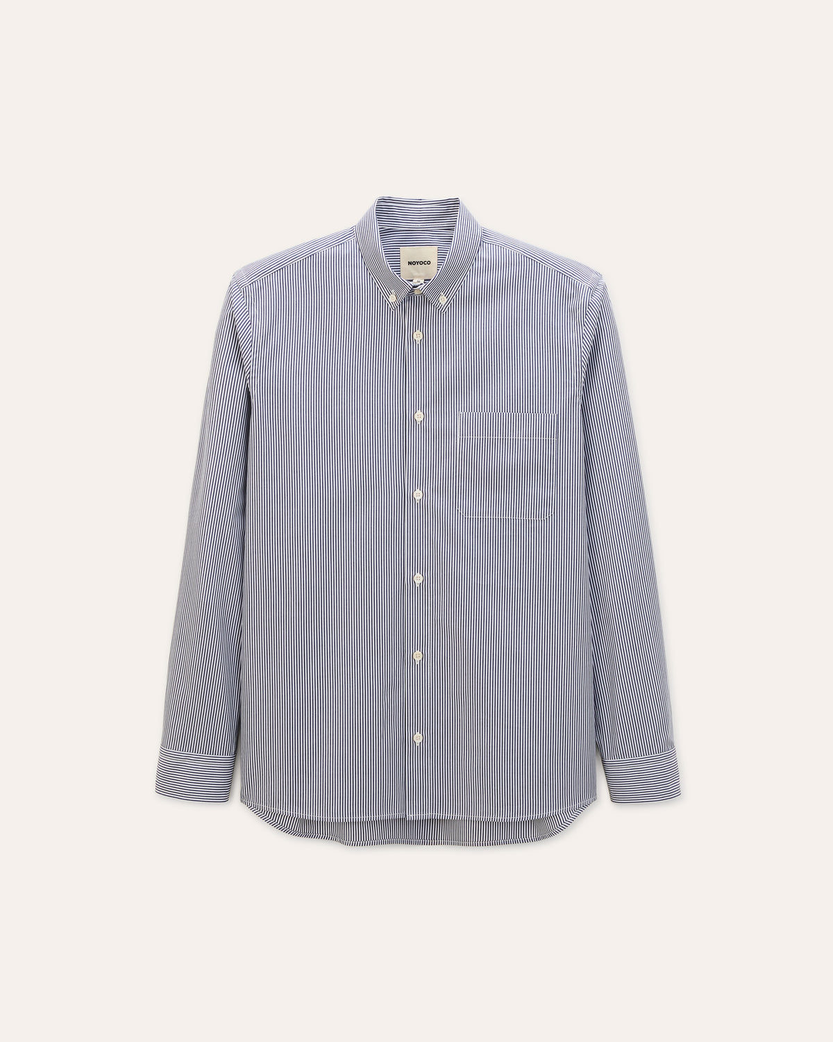 Curtis Dark Navy Stripes