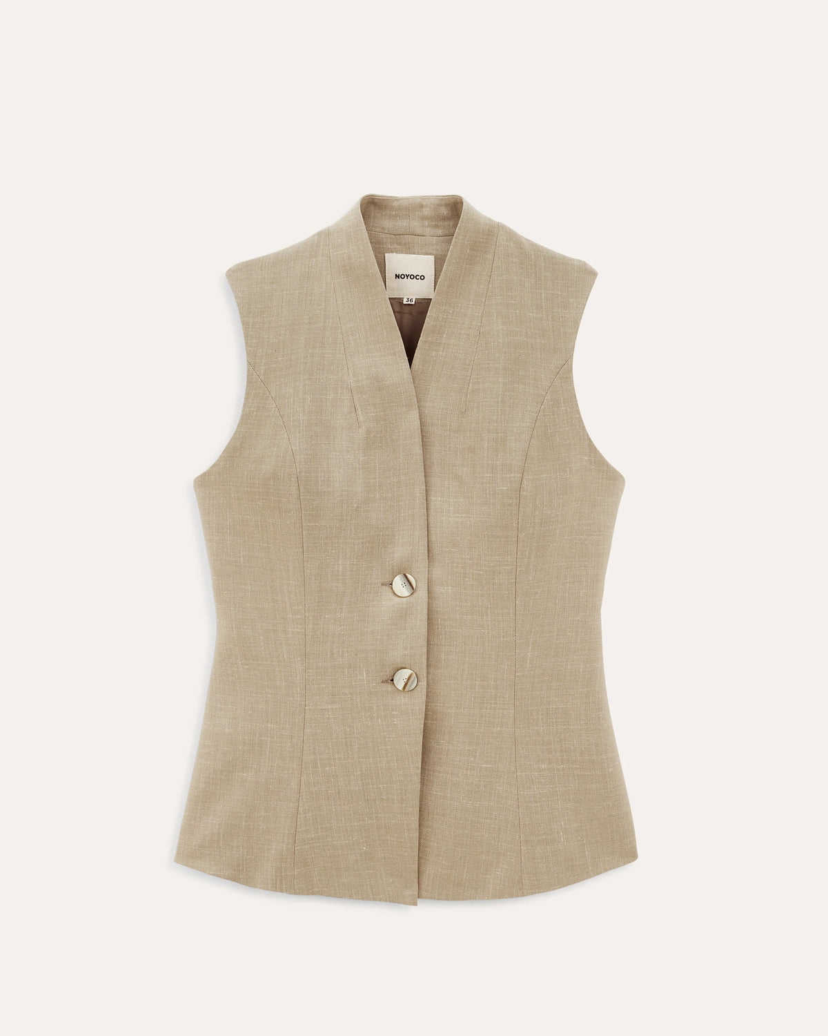 Hegra Sand top, SS26 studio product image