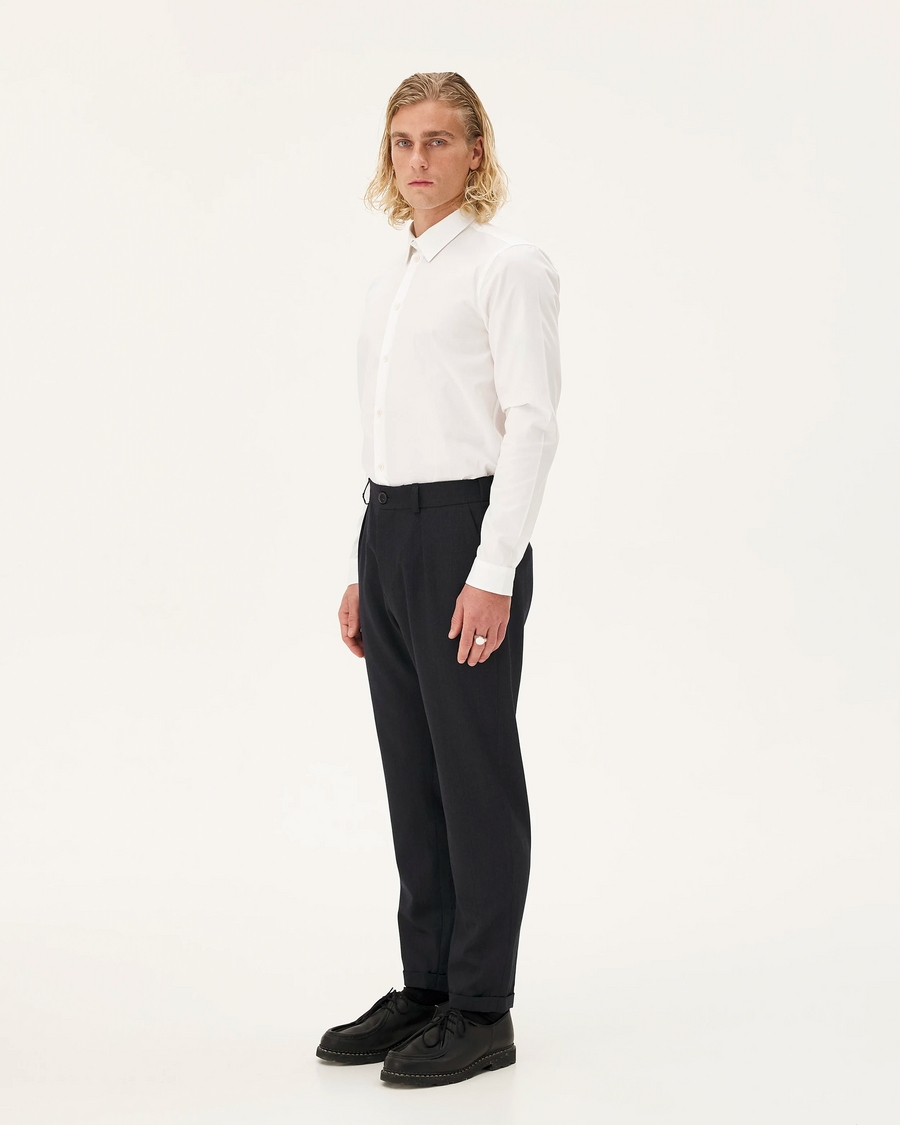 Sienna Night blue, pantalon en laine NOYOCO, homme aw24