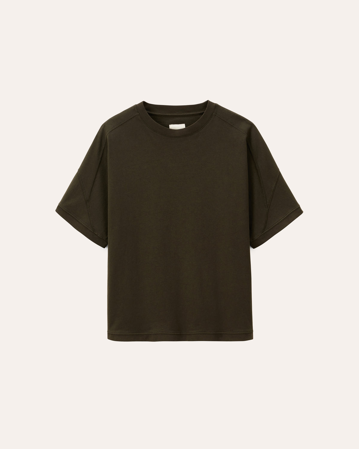 Haria Khaki t-shirt, AW25 studio product image