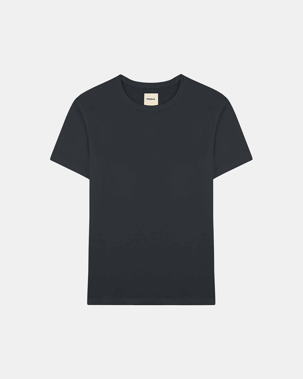 Faro Anthracite, t-shirt en lyocell et coton biologique NOYOCO, packshot aw24