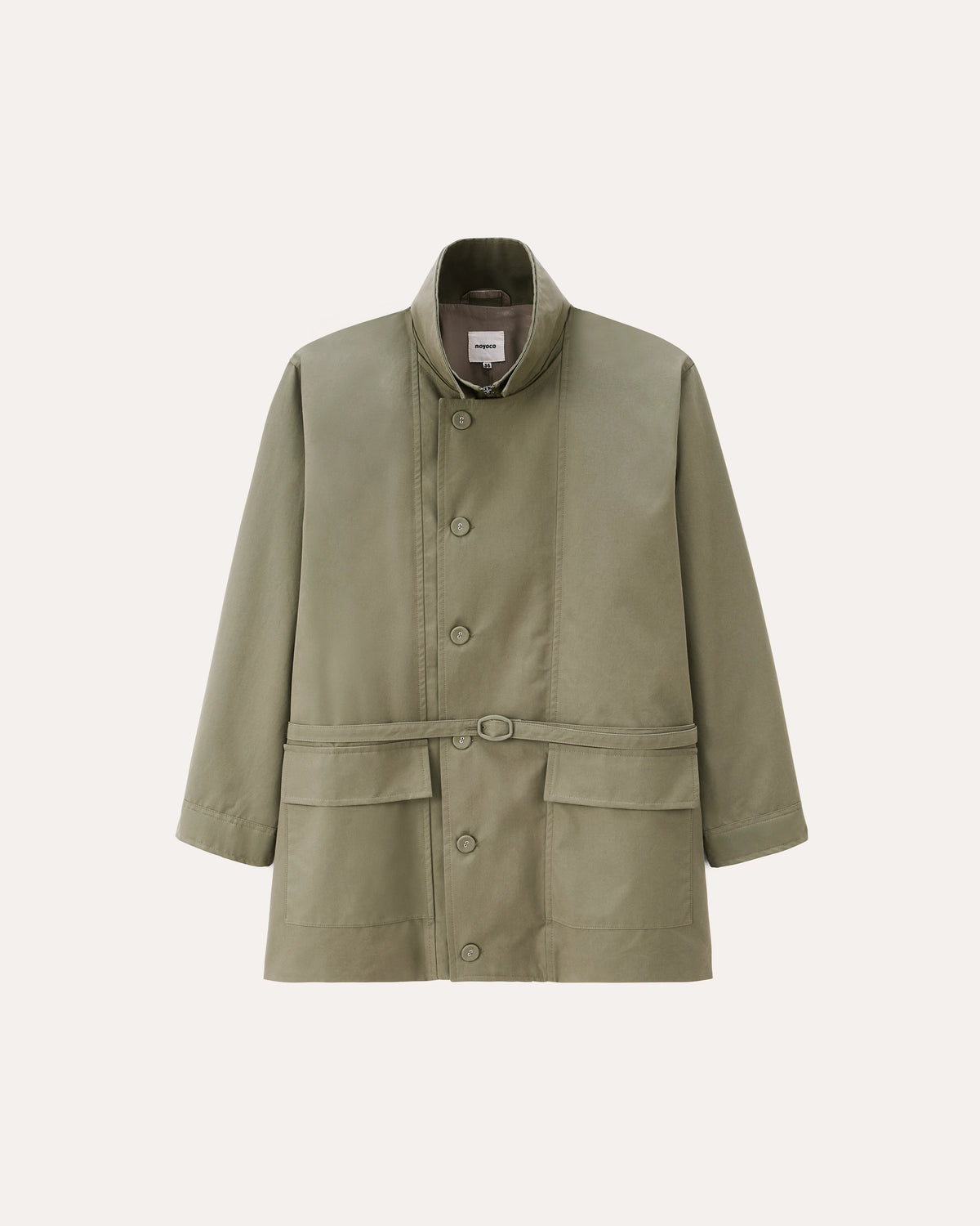 Haro Green, veste en coton biologique NOYOCO, packshot AW25 studio