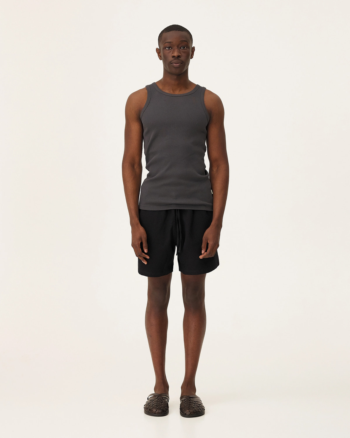 Leo Anthracite - porté homme