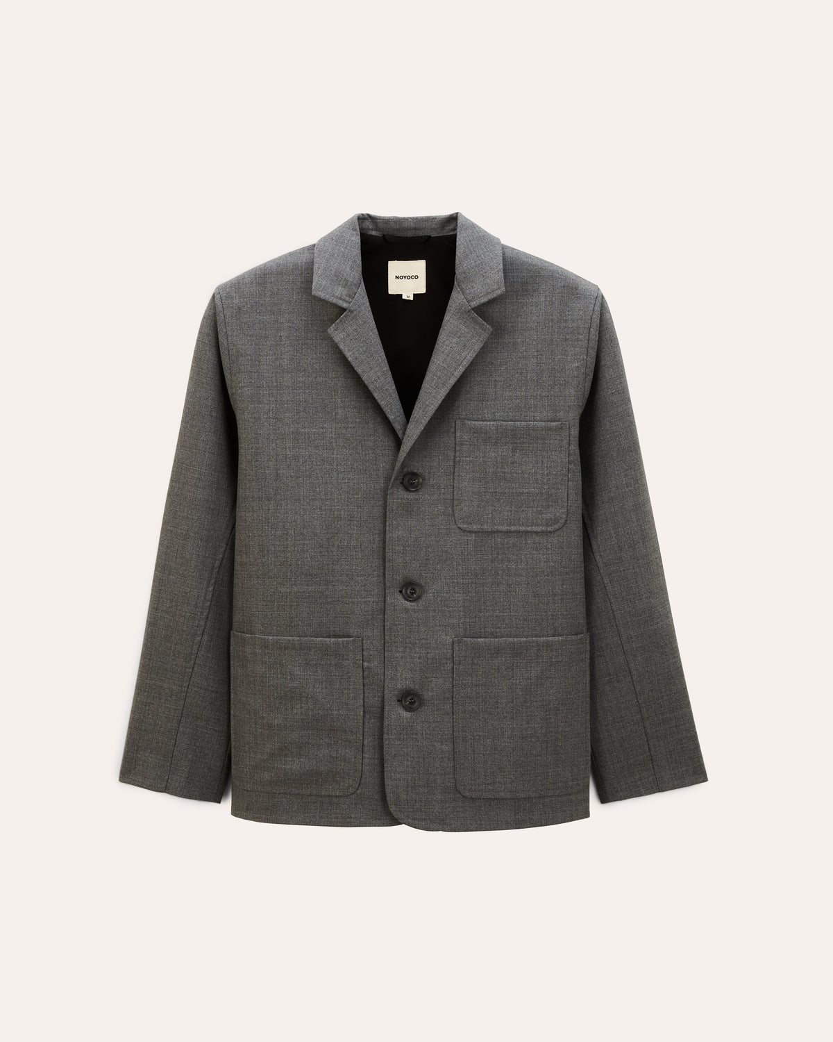 Nairo Steel Grey jacket, studio product image
