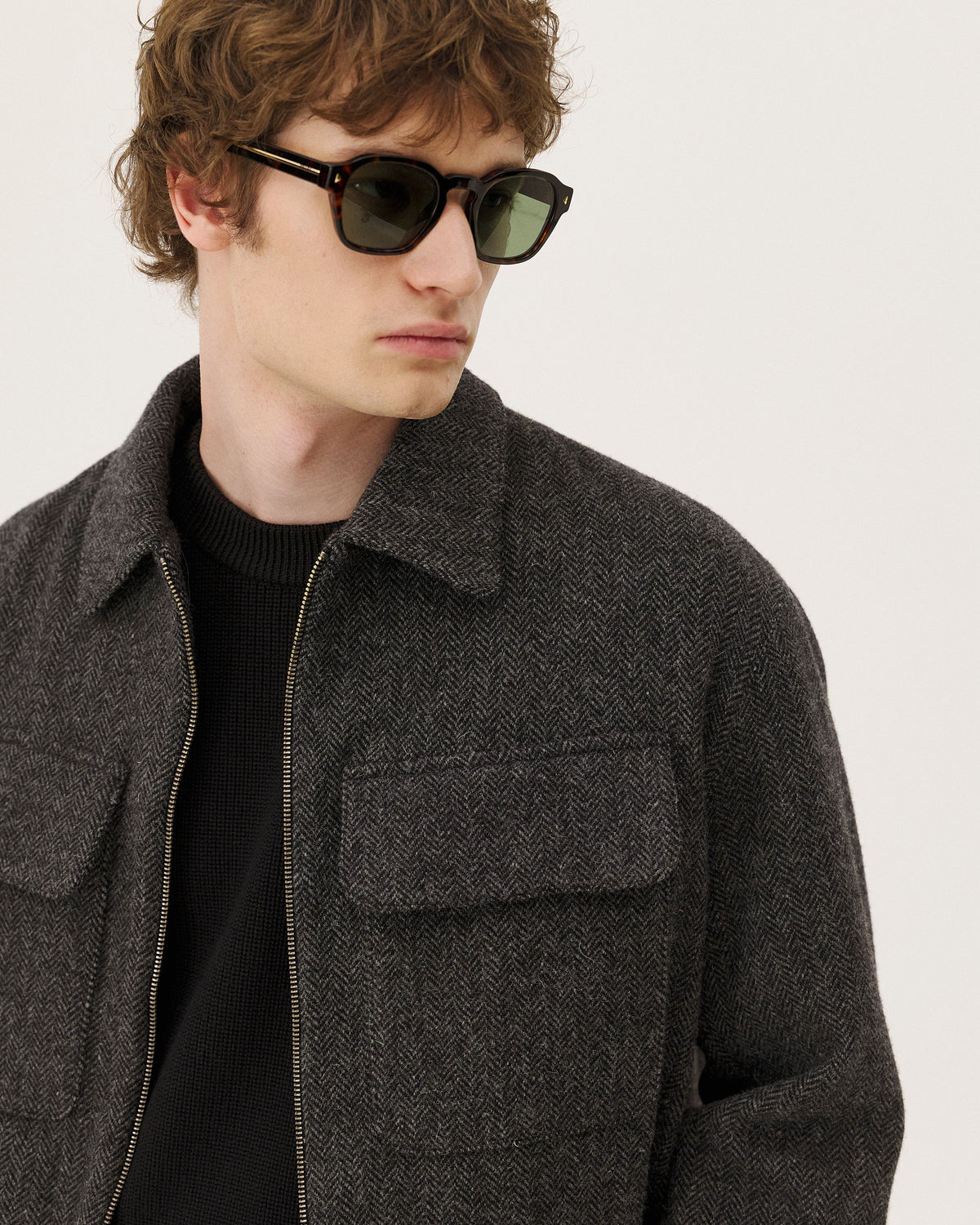Kinsale Anthracite Herringbone