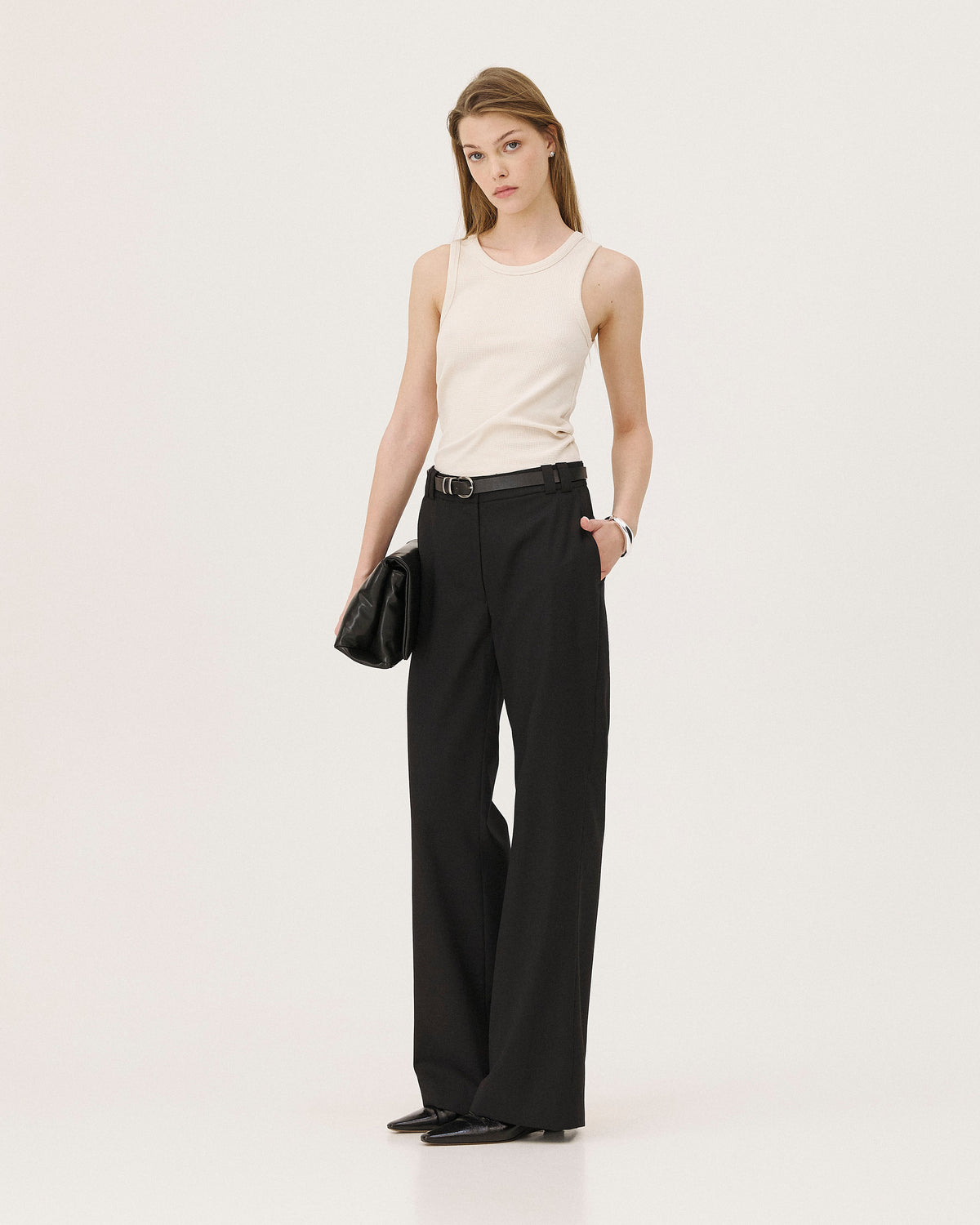 Gilia Noir laine tailoring