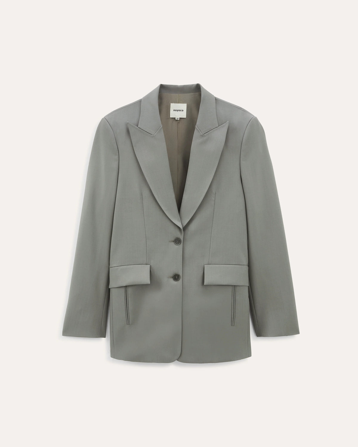 Suri Eucalyptus blazer, SS26 studio product image