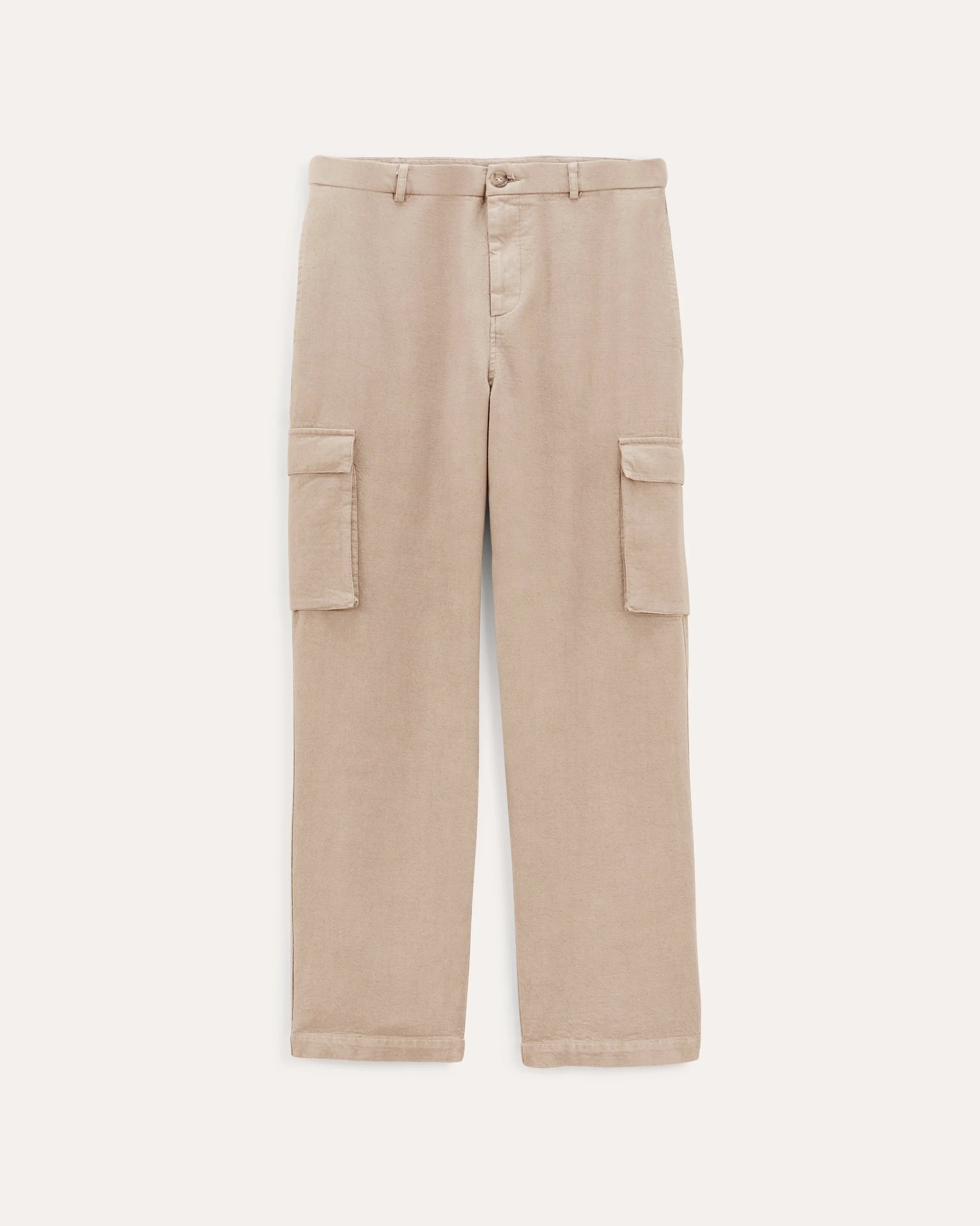 Cargo Greige 16-1107 TPG pants, SS26 studio product image