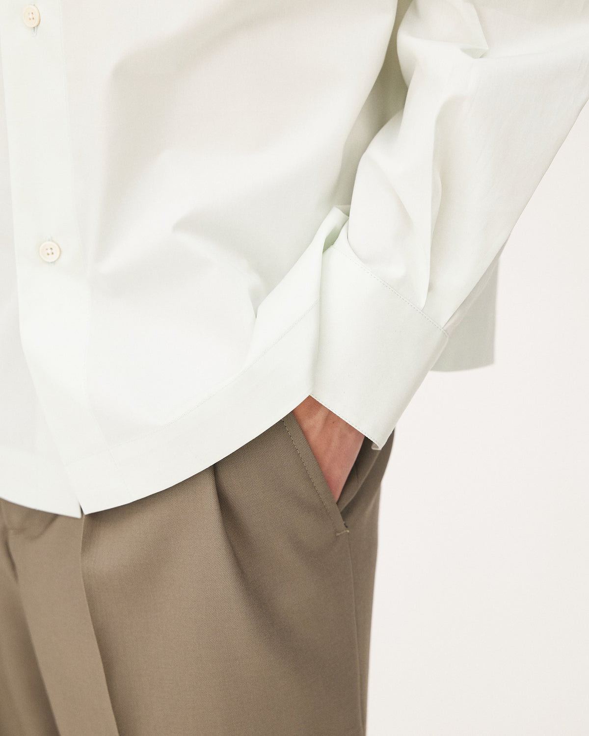Bora Mint - fabric detail